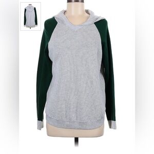 Green and gray light weight hoodie NWT
